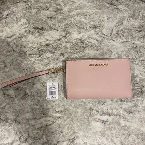 Michael Kors Pink Wristlet/Wallet